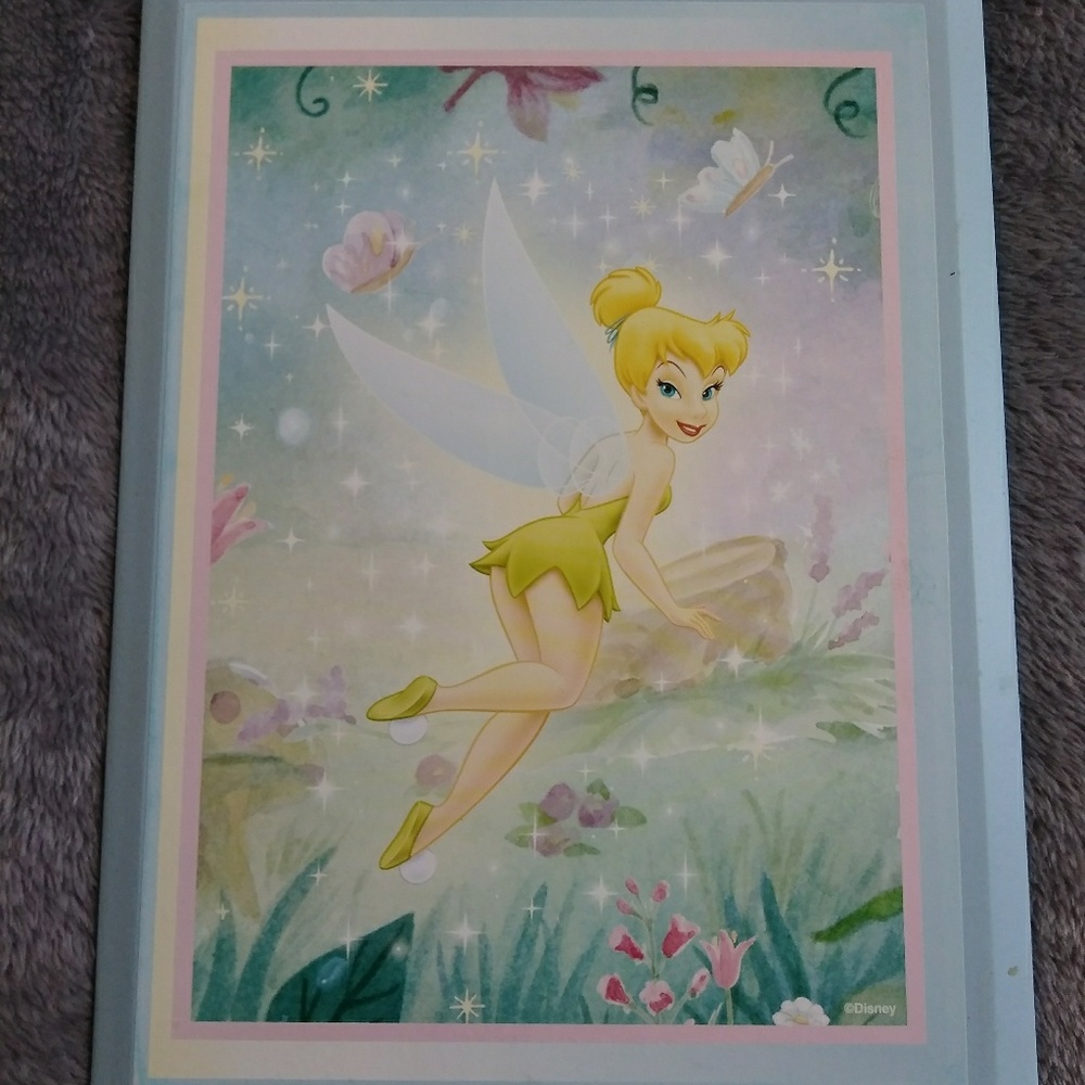 Tinkerbell wall plaque